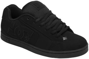 DC Shoes Mens Net Skate Shoe Black/Black/Black