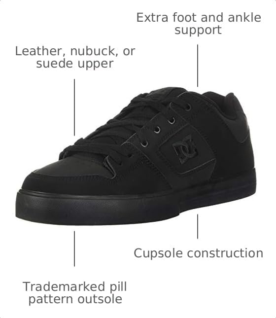 DC Men's Pure Skate Shoe