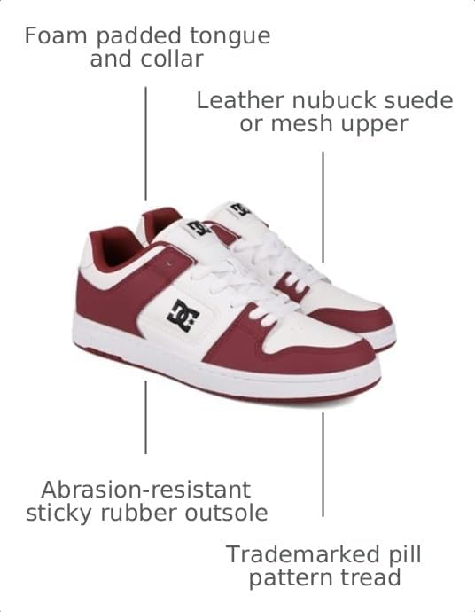 DC Shoes Mens Dc Men's Manteca 4 Skate Shoe initial
