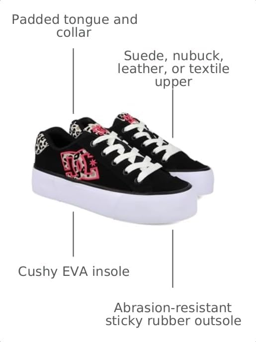 DC Women's Chelsea Action Sports Shoe initial
