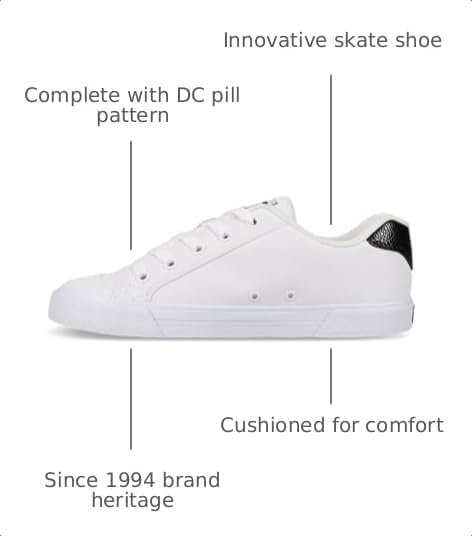 DC Women's Chelsea Action Sports Shoe White