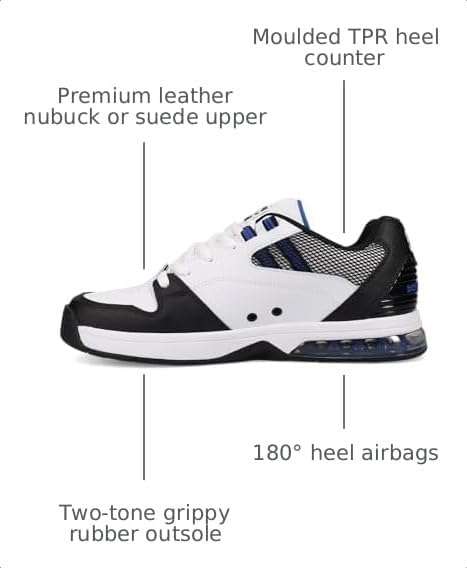 DC Shoes Men's Versatile White/Black/Blue